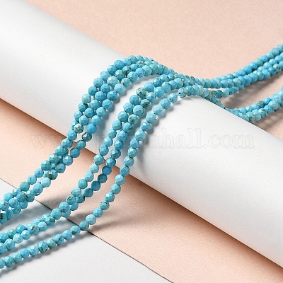Chapelets de perles en howlite naturelle&nbsp;G-C025-03B-02-1