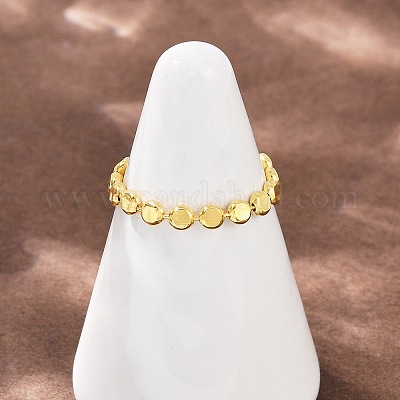 925 стерлингового серебра кольца перста RJEW-I112-01G-02-1