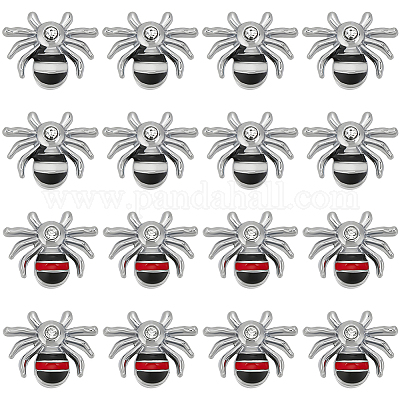 32шт 2 цвета сплава горный хрусталь слайд подвески FIND-SC0010-38-1