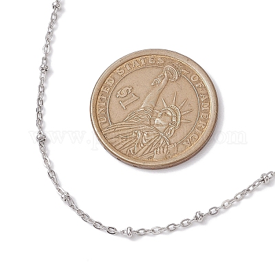 Изготовление ожерелий из нержавеющей стали 304 AJEW-JB01272-02-1