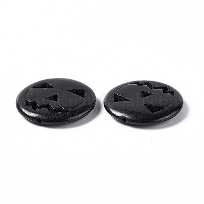 Синтетические бирюзовые бусины X-TURQ-G115-30mm-05-1