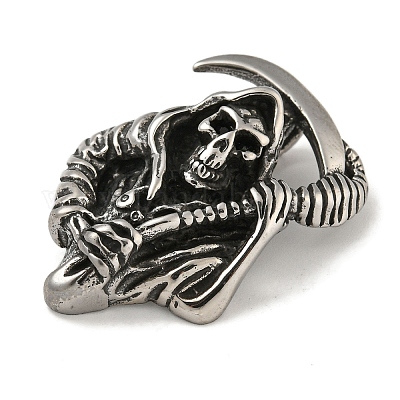 Подвески из хирургической нержавеющей стали 316 с микропаве из кубического циркония STAS-Z073-120AS-1