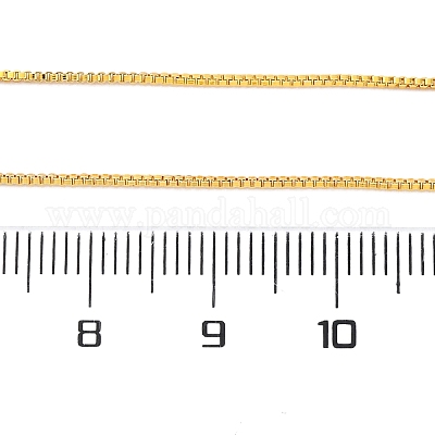 Регулируемые гальванические ожерелья из латуни с венецианской цепью&nbsp;LS-MAK-L028-02G-1