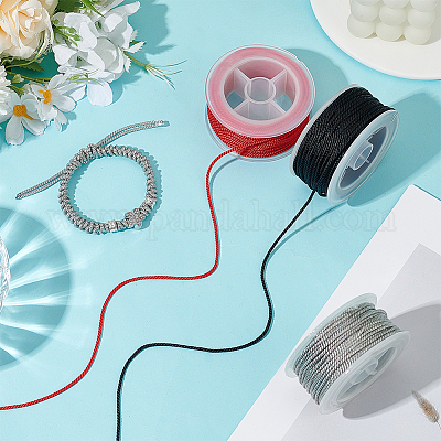 3 рулон нейлонового шнура милан 3 цветов NWIR-PH0002-44-1