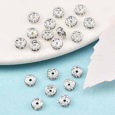 Латунные бусины разделители для поставки стразов RB-A014-Z5mm-01S-NF-1