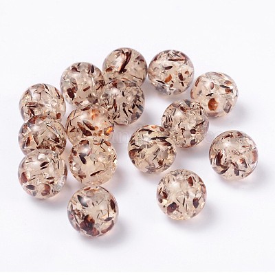 Wholesale Imitation Amber Resin Beads 