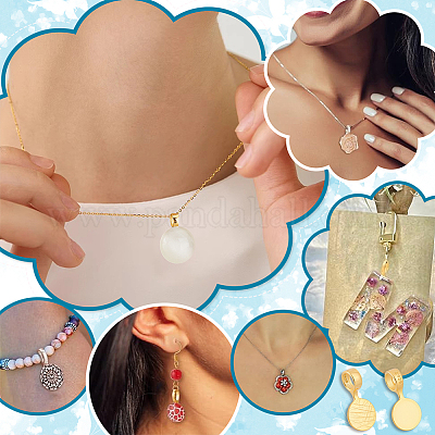 4 шт. 925 плоские клеящиеся скобы из стерлингового серебра STER-PH0003-70-1