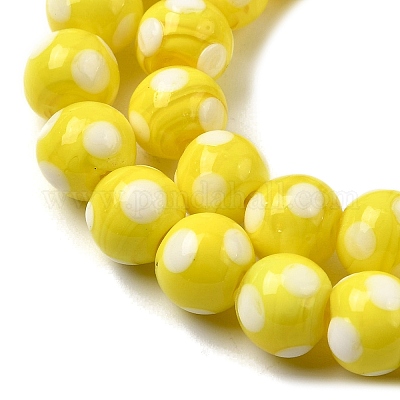 Бусины лэмпворк  LAMP-D002-8mm-01-1