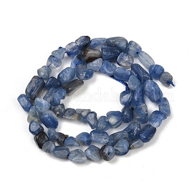 Натуральный кианитовые бисер пряди G-Q060-D17-1