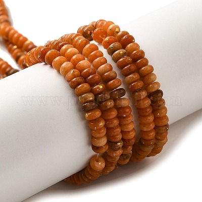 Бусы из натурального доломита G-K350-A01-01E-1