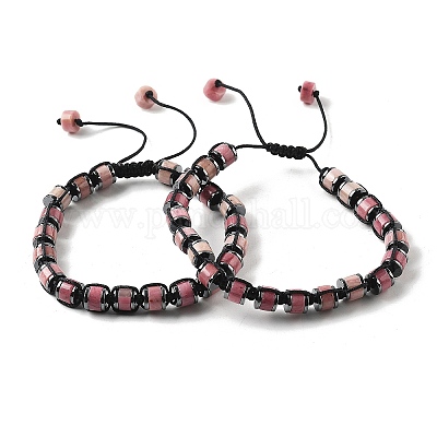 Регулируемые браслеты из натурального дерева BJEW-Z090-01N-1