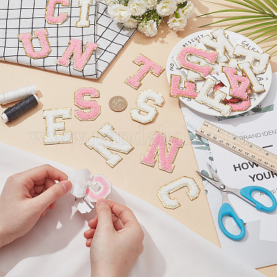 Салфетка для полотенец ткань с компьютерной вышивкой гладить/пришивать заплатки DIY-FG0006-19-1