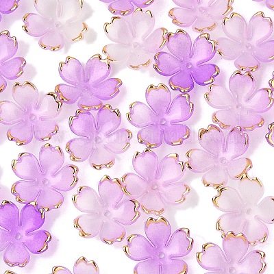 50 шт. акриловые колпачки для бусин OACR-YW0002-67E-1