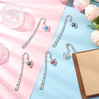 Тибетском стиле сплава закладки AJEW-JK00384-1