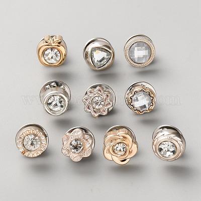 Медными штырьками брошь JEWB-WH20003-06-1