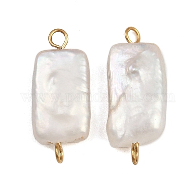 Подвески-пряжки из натурального пресноводного жемчуга Кеши STAS-D378-18G-1