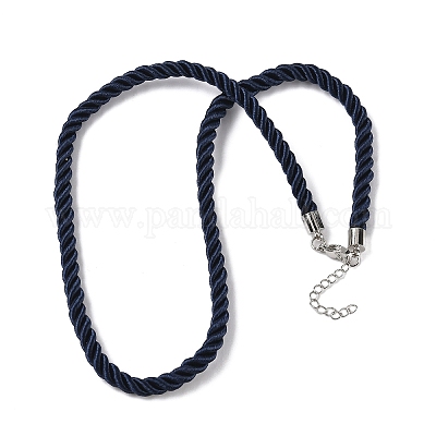 Изготовление ожерелья из нейлонового витого шнура толщиной 5 мм FIND-G096-01P-23-1