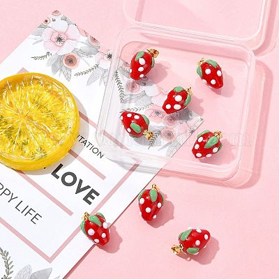 8шт подвески ручной работы лэмпворк LAMP-FS0001-52B-1