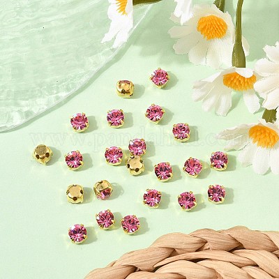 Preciosa® maxima crystal в пришивной чашке X-PRC-SS16-70010-G-1