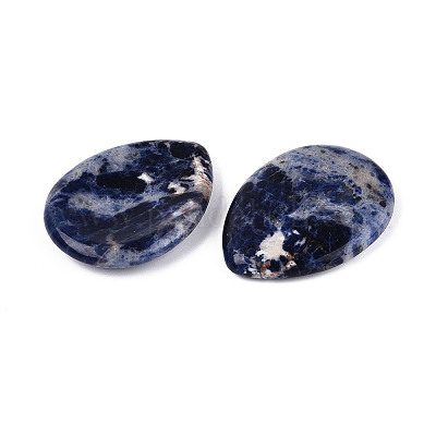 Натуральный яшмовый камень с синими пятнами для снятия беспокойства G-T144-13I-1