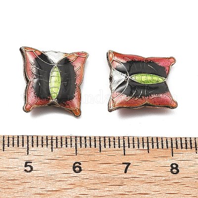 Бусины ручной работы перегородчатой CLB-Q002-03A-1