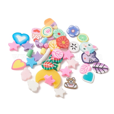 40 г 10 стиля ручной работы из полимерной глины для украшения ногтей CLAY-FS0001-30-1