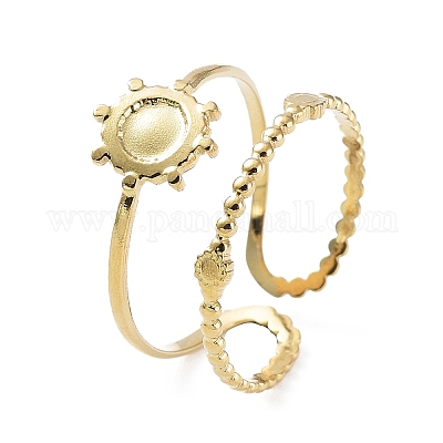 Компоненты открытого кольца манжеты из нержавеющей стали 304 STAS-F301-03G-1