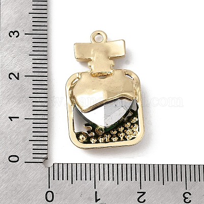 Подвески из сплава и страза&nbsp;FIND-H055-11G-1