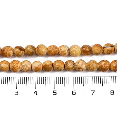 Природные пожары треск агат бисер нитей G-C082-A01-44-1