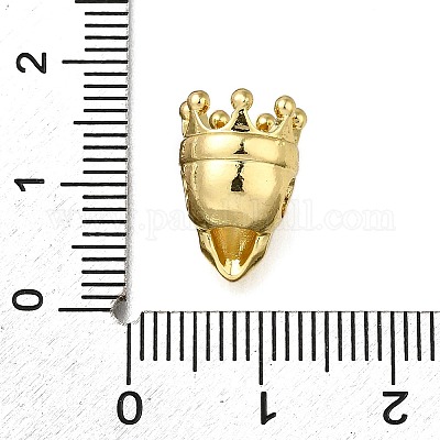 Латунные микропаве из прозрачного кубического циркония ZIRC-I070-120G-1