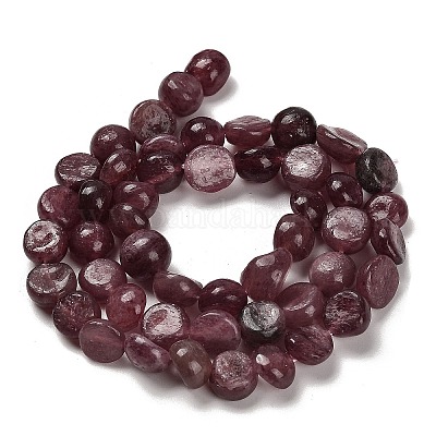 Природного кварца клубники нитей бисера G-P497-01E-88-1