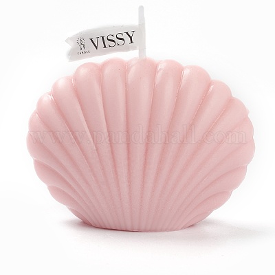 Бездымные свечи для ароматерапии в форме раковины DIY-C001-06B-1