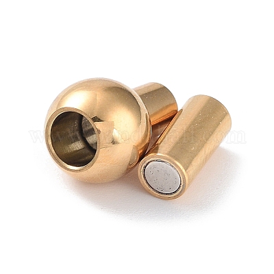 Магнитные застежки из нержавеющей стали 304 с клеевыми концами STAS-H187-02G-1