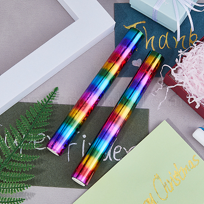 2 рулон фольги для горячего тиснения пэт DIY-FH0007-25-1