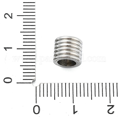 Европейские бусины из нержавеющей стали 304 STAS-H219-14P-1