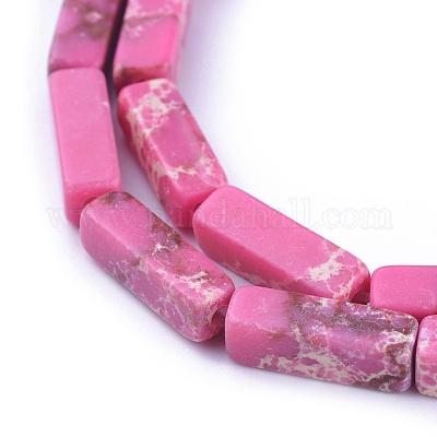 Синтетические имперские нитки из бисера яшмы G-E508-02J-1