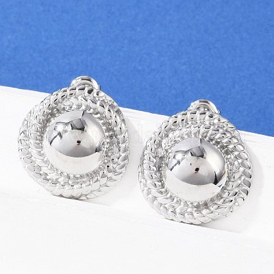 Серьги-гвоздики из нержавеющей стали 304 EJEW-G423-13P-1