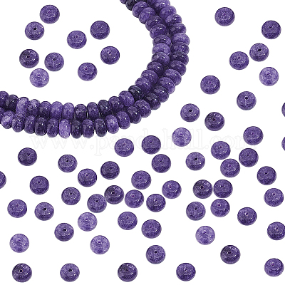 2 нити натуральных аметистовых бусин нити G-NB0004-92-1