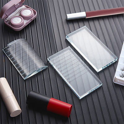 3шт 3 стиля стеклянные накладки для наращивания ресниц k9 MRMJ-FG0001-09-1