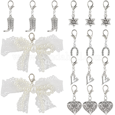 17 шт. 6 стиля HJEW-GF0001-52-1