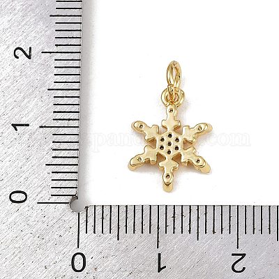 Латунные микро проложить кубического циркония подвески KK-H077-02G-04-1