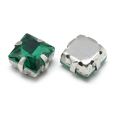 Шить на горный хрусталь RGLA-T037-8x8mm-16-1