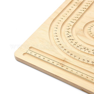 Прямоугольные доски для дизайна деревянных браслетов TOOL-YWC0003-01-1