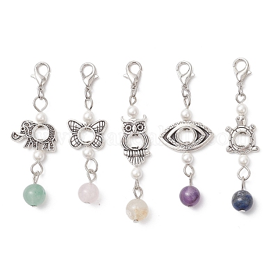 Подвесные украшения из сплава HJEW-JM04578-1