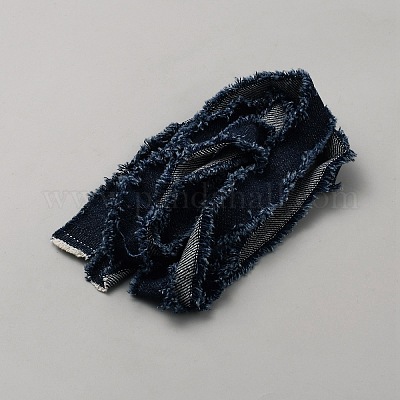 Лента из джинсовой ткани длиной 1.7 ярд DIY-WH0060-42C-1