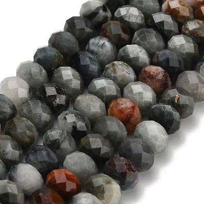 Натуральный орлиный глаз бусы&nbsp;G-Z111-A11-02-1