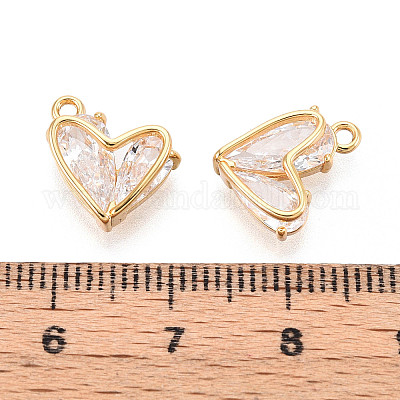 Латунные микро проложить кубического циркония подвески KK-N263-59G-1