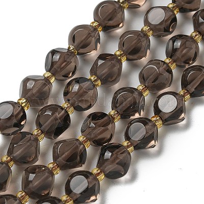 Натуральные ледяные обсидиановые бусинки G-K387-A09-02-1