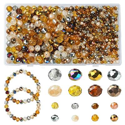 1000шт стеклянные бусины&nbsp;GLAA-CJC0001-24D-1