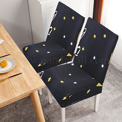 Чехол для стула из полиэстера и эластичного материала AJEW-WH20816-019C-1